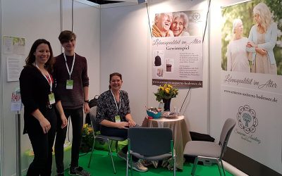 Kaum selbstständig, schon auf der Messe präsent